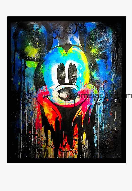 toile mickey circus