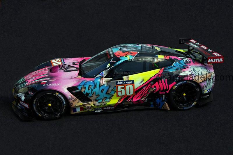 corvette art car 24h du Mans